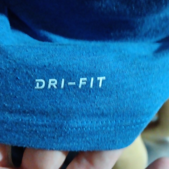 Nike Dri-Fit Tee Short Sleeve Jersey Activewear XL Dri-Fit Unisex Stretch Swoop - Picture 3 of 6